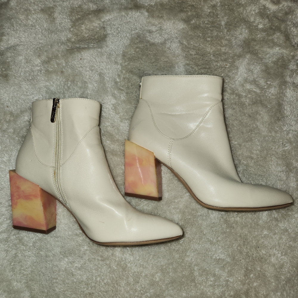 Circus by Sam Edelman Cream Colored Booties
